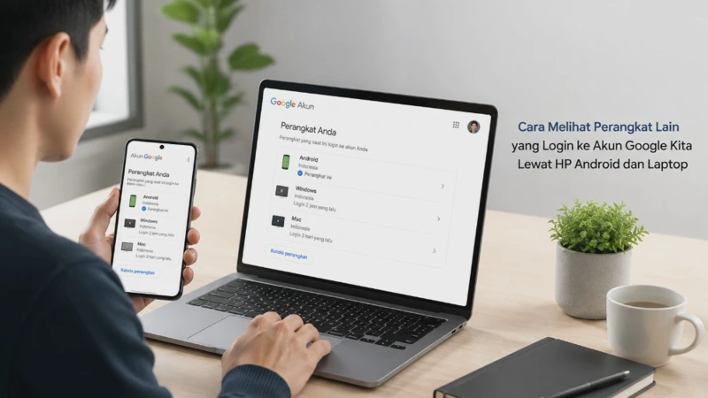 Cara Melihat Perangkat Lain yang Login ke Akun Google Kita Lewat HP Android dan Laptop