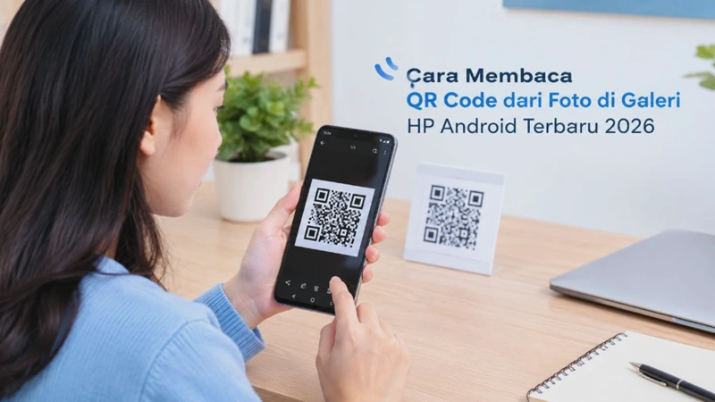Cara Membaca QR Code dari Foto di Galeri HP Android Terbaru 2026