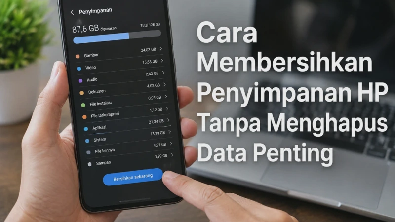 Cara Membersihkan Penyimpanan HP Tanpa Menghapus Data Penting