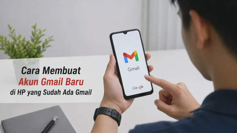 Cara Membuat Akun Gmail Baru di HP yang Sudah Ada Gmail