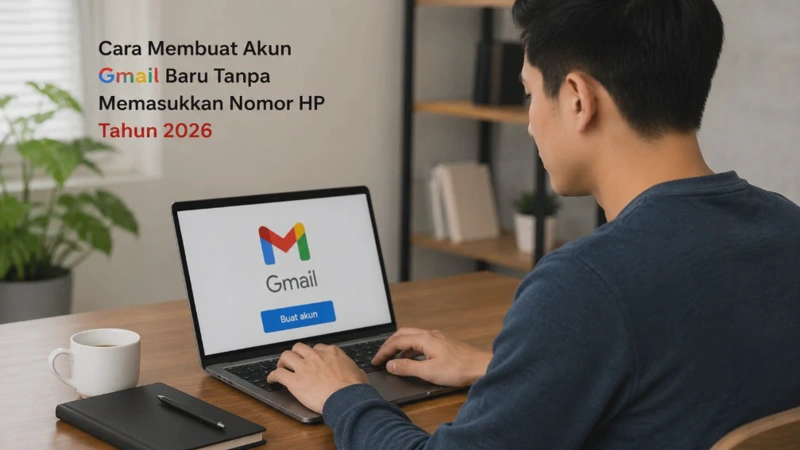 Cara Membuat Akun Gmail Baru Tanpa Memasukkan Nomor HP Tahun 2026