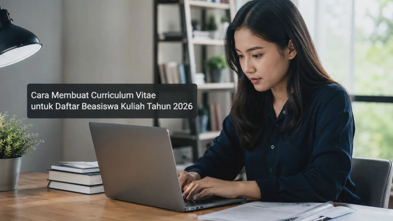 Cara Membuat Curriculum Vitae untuk Daftar Beasiswa Kuliah Tahun 2026