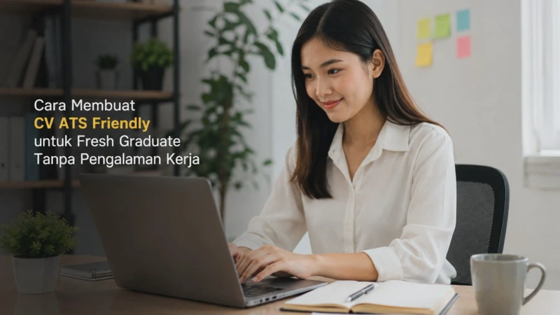 Cara Membuat CV ATS Friendly untuk Fresh Graduate Tanpa Pengalaman Kerja