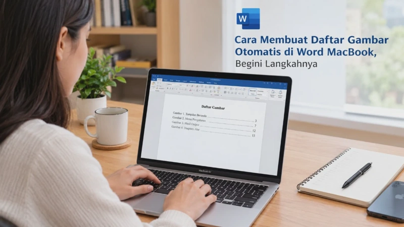 Cara Membuat Daftar Gambar Otomatis di Word MacBook, Begini Langkahnya