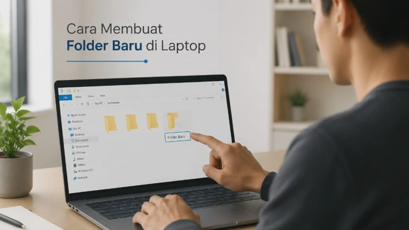 Cara Membuat Folder Baru di Laptop untuk Pemula Windows 10 dan 11