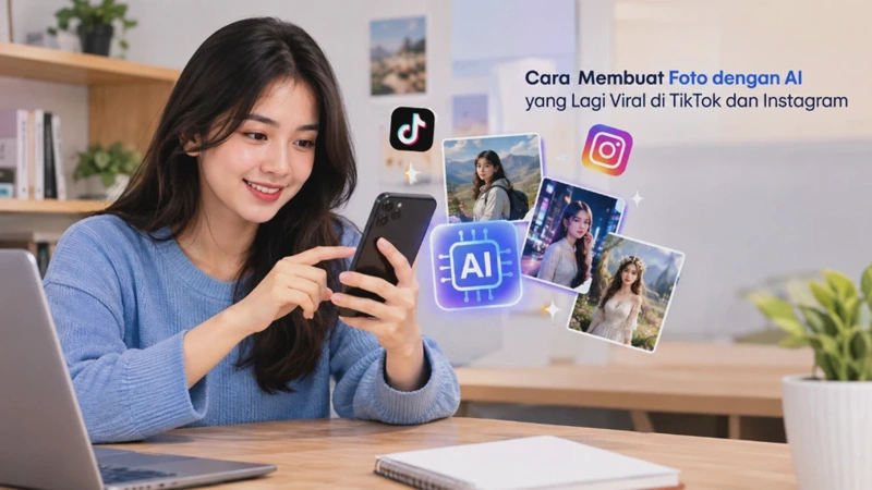 Cara Membuat Foto dengan AI yang Lagi Viral di TikTok dan Instagram