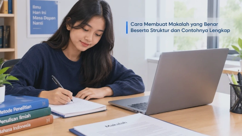 Cara Membuat Makalah yang Benar Beserta Struktur dan Contohnya Lengkap