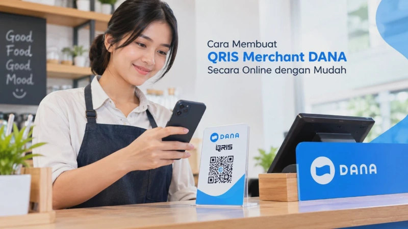 Cara Membuat QRIS Merchant DANA Secara Online dengan Mudah
