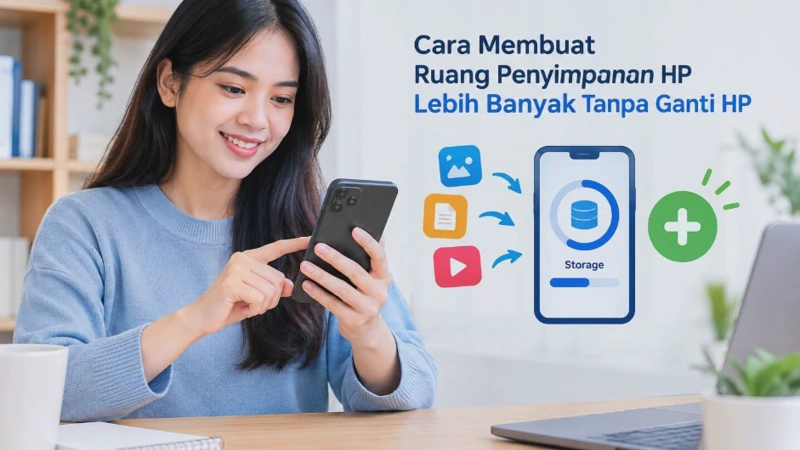 Cara Membuat Ruang Penyimpanan HP Lebih Banyak Tanpa Ganti HP