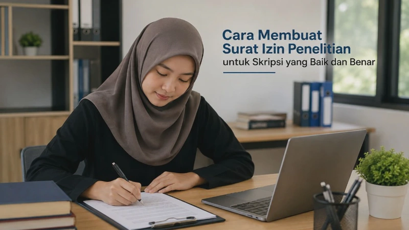 Cara Membuat Surat Izin Penelitian untuk Skripsi yang Baik dan Benar