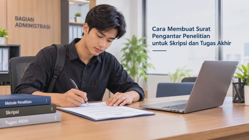 Cara Membuat Surat Pengantar Penelitian untuk Skripsi dan Tugas Akhir