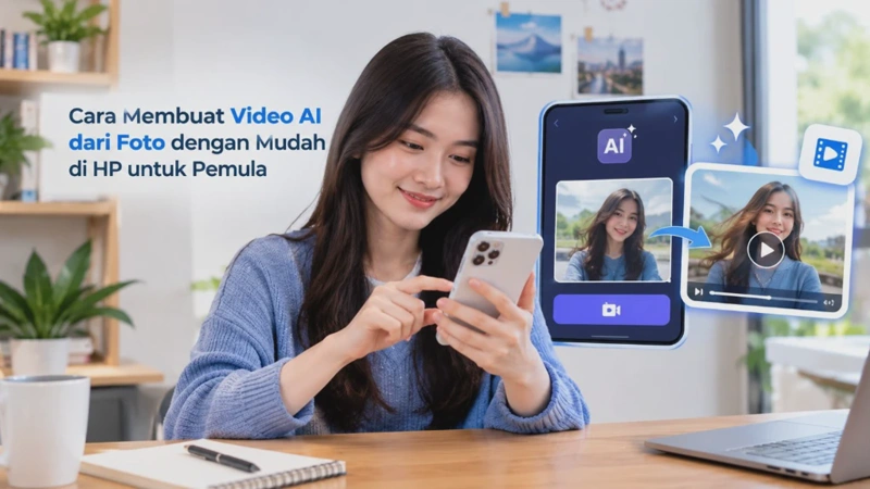 Cara Membuat Video AI dari Foto dengan Mudah di HP untuk Pemula