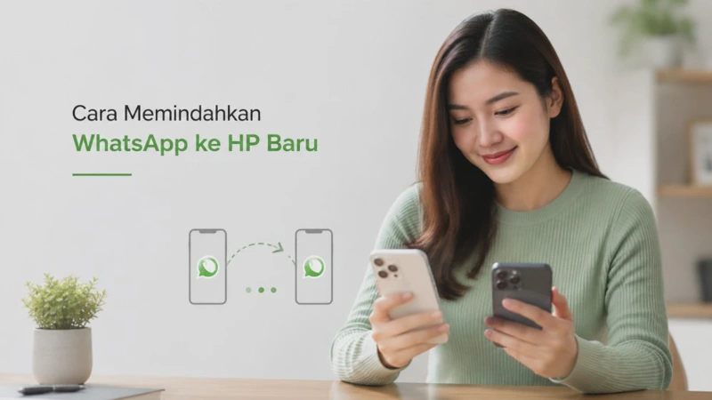 Cara Memindahkan WhatsApp ke HP Baru Tanpa Menghilangkan Chat dan Nomor Tetap Sama