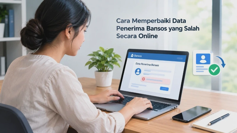 Cara Memperbaiki Data Penerima Bansos yang Salah Secara Online