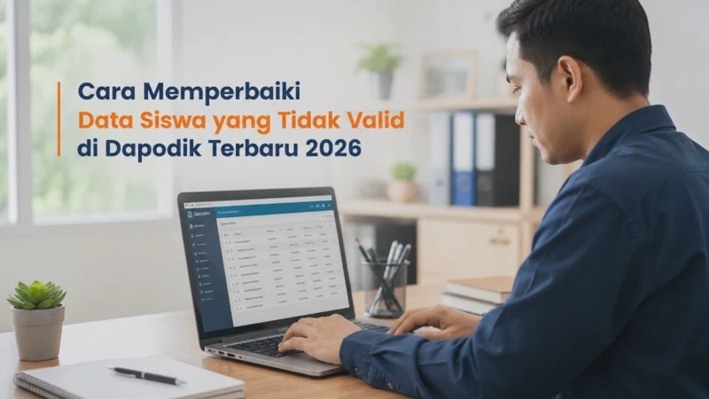 Cara Memperbaiki Data Siswa yang Tidak Valid di Dapodik Terbaru 2026