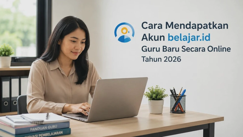 Cara Mendapatkan Akun belajar.id Guru Baru Secara Online Tahun 2026