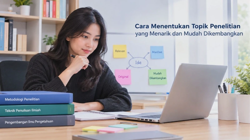 Cara Menentukan Topik Penelitian yang Menarik dan Mudah Dikembangkan
