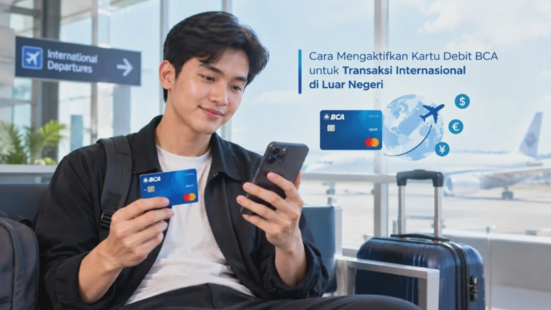 Cara Mengaktifkan Kartu Debit BCA untuk Transaksi Internasional di Luar Negeri