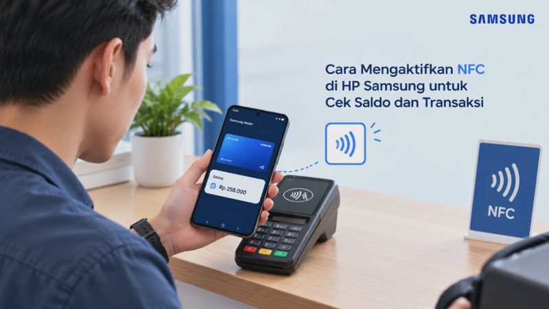 Cara Mengaktifkan NFC di HP Samsung untuk Cek Saldo dan Transaksi