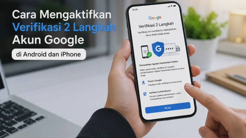 Cara Mengaktifkan Verifikasi 2 Langkah Akun Google di Android dan iPhone