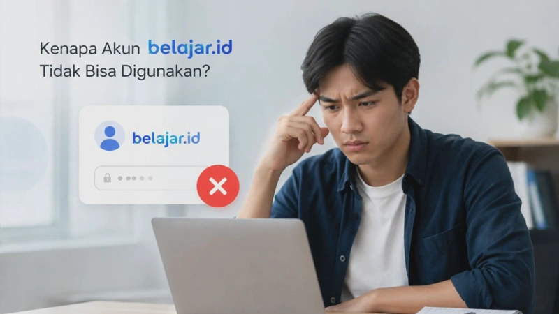 Cara Mengatasi Akun belajar.id Tidak Bisa Login atau Tidak Bisa Digunakan