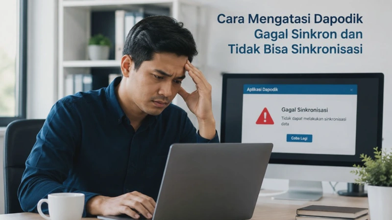 Cara Mengatasi Dapodik Gagal Sinkron dan Tidak Bisa Sinkronisasi Tahun 2026