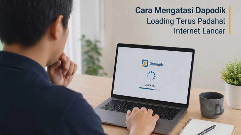 Cara Mengatasi Dapodik Loading Terus Padahal Internet Lancar
