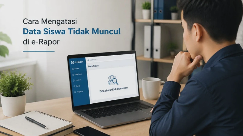 Cara Mengatasi Data Siswa Tidak Muncul di e-Rapor Kurikulum Merdeka Terbaru
