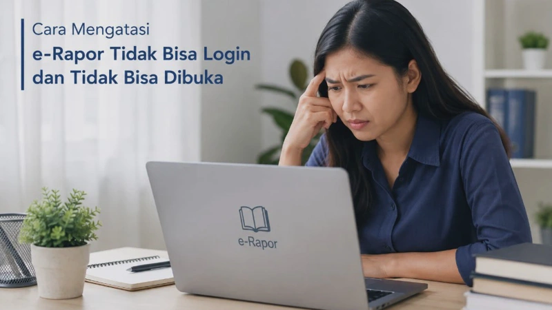 Cara Mengatasi e-Rapor Tidak Bisa Login dan Tidak Bisa Dibuka