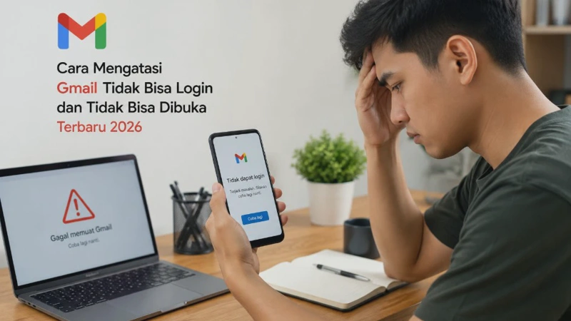 Cara Mengatasi Gmail Tidak Bisa Login dan Tidak Bisa Dibuka Terbaru 2026