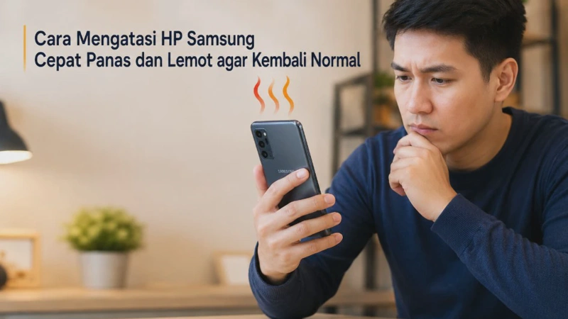 Cara Mengatasi HP Samsung Cepat Panas dan Lemot agar Kembali Normal