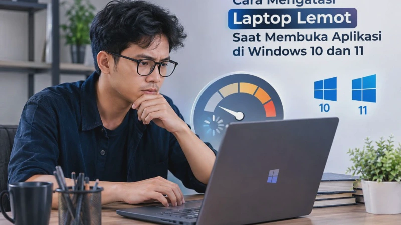 Cara Mengatasi Laptop Lemot Saat Membuka Aplikasi di Windows 10 dan 11