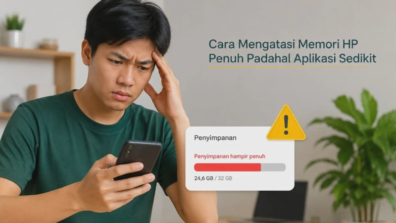 Cara Mengatasi Memori HP Penuh Padahal Aplikasi Sedikit Terbaru 2026