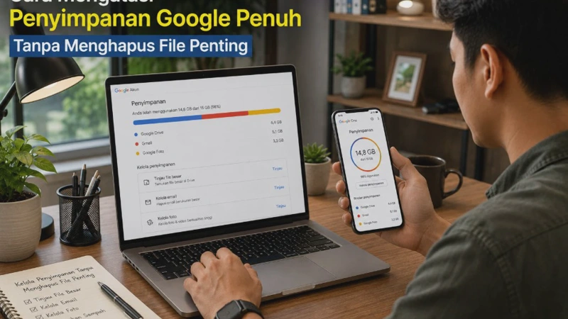 Cara Mengatasi Penyimpanan Google Penuh Tanpa Menghapus File Penting