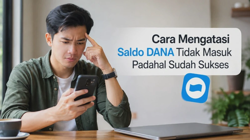 Cara Mengatasi Saldo DANA Tidak Masuk Padahal Sudah Sukses