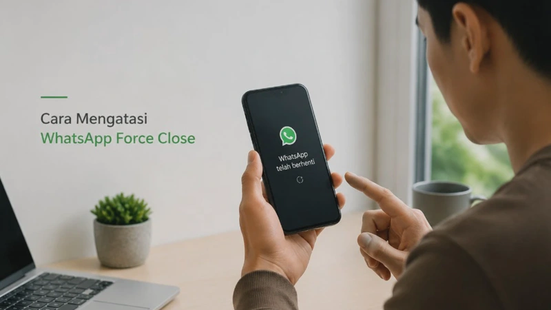 Cara Mengatasi WhatsApp Force Close Saat Dibuka di HP Android dan Iphone