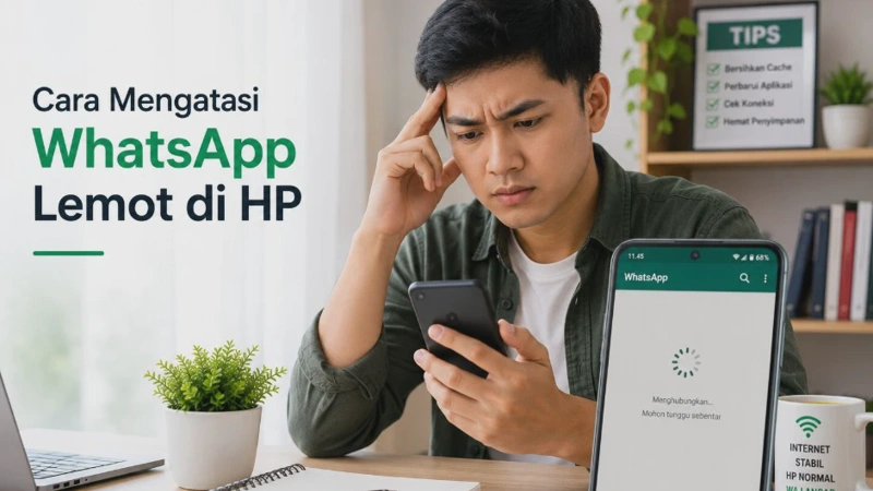 Cara Mengatasi WhatsApp Lemot di HP Android agar Kembali Cepat dan Tidak Lag