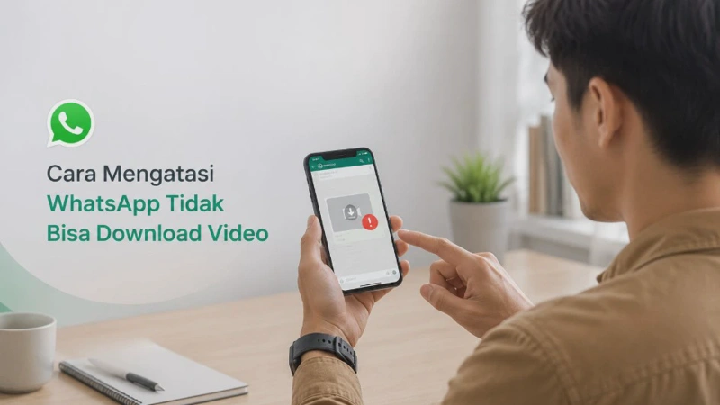 Cara Mengatasi WhatsApp Tidak Bisa Download Video Padahal Internet Lancar