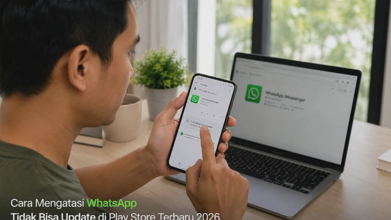 Cara Mengatasi WhatsApp Tidak Bisa Update di Play Store Terbaru 2026