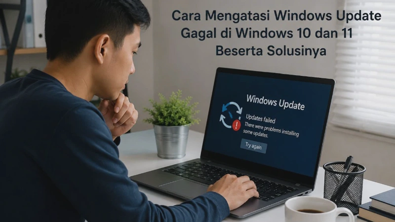 Cara Mengatasi Windows Update Gagal di Windows 10 dan 11 Beserta Solusinya