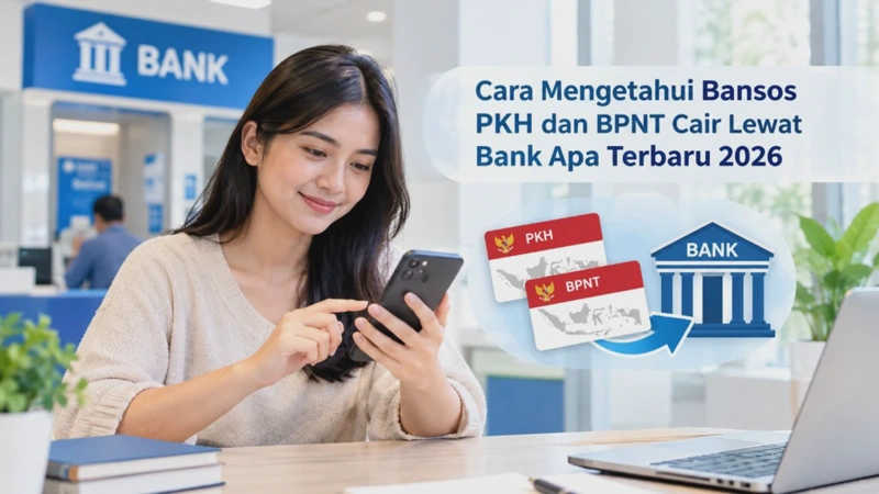 Cara Mengetahui Bansos PKH dan BPNT Cair Lewat Bank Apa Terbaru 2026