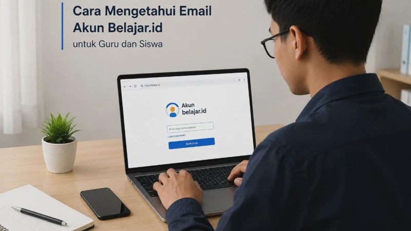 Cara Mengetahui Email Akun Belajar.id untuk Guru dan Siswa