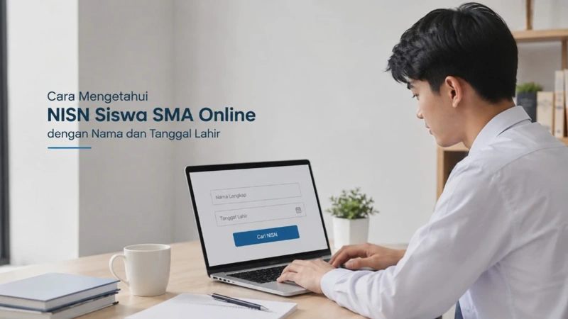 Cara Mengetahui NISN Siswa SMA Online dengan Nama dan Tanggal Lahir