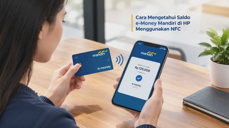 Cara Mengetahui Saldo e-Money Mandiri di HP Menggunakan NFC