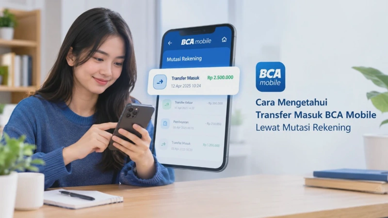 Cara Mengetahui Transfer Masuk BCA Mobile Lewat Mutasi Rekening