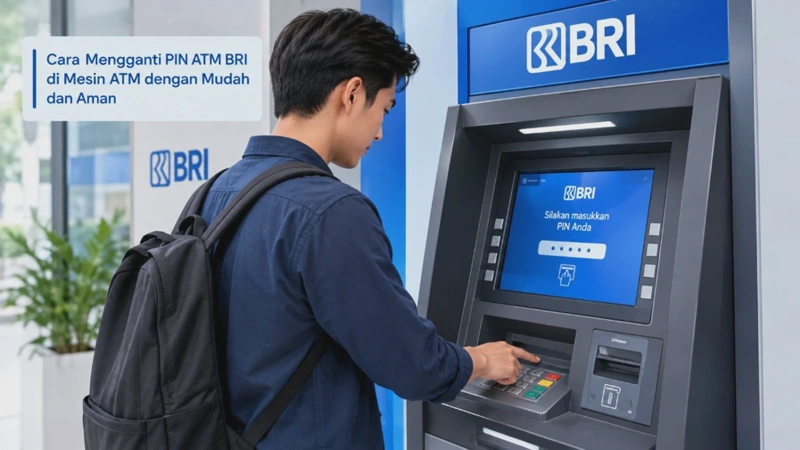 Cara Mengganti PIN ATM BRI di Mesin ATM dengan Mudah dan Aman