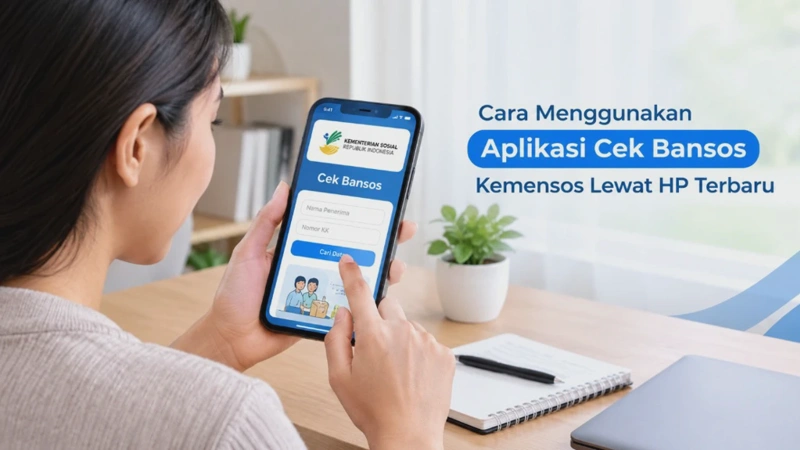 Cara Menggunakan Aplikasi Cek Bansos Kemensos Lewat HP Terbaru