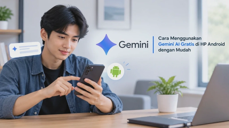 Cara Menggunakan Gemini AI Gratis di HP Android dengan Mudah