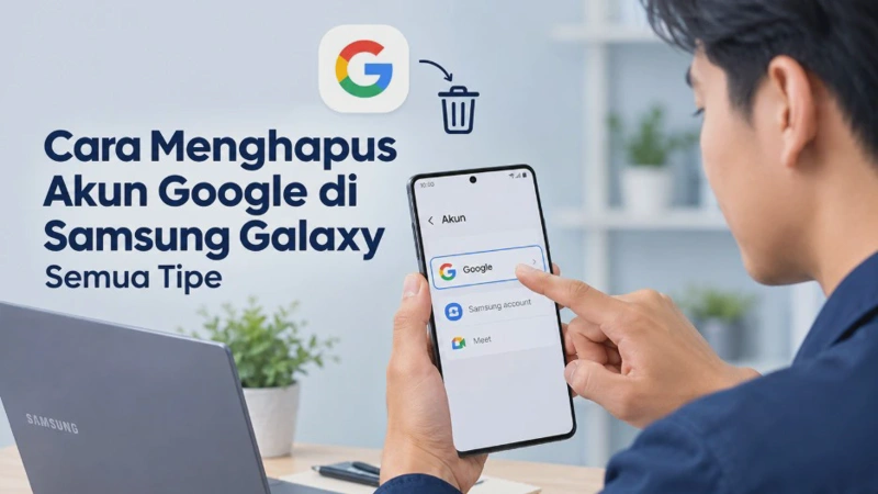 Cara Menghapus Akun Google di Samsung Galaxy Semua Tipe
