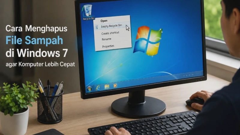 Cara Menghapus File Sampah di Windows 7 agar Komputer Lebih Cepat